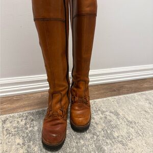 Gorgeous Leather Knee-High Boots